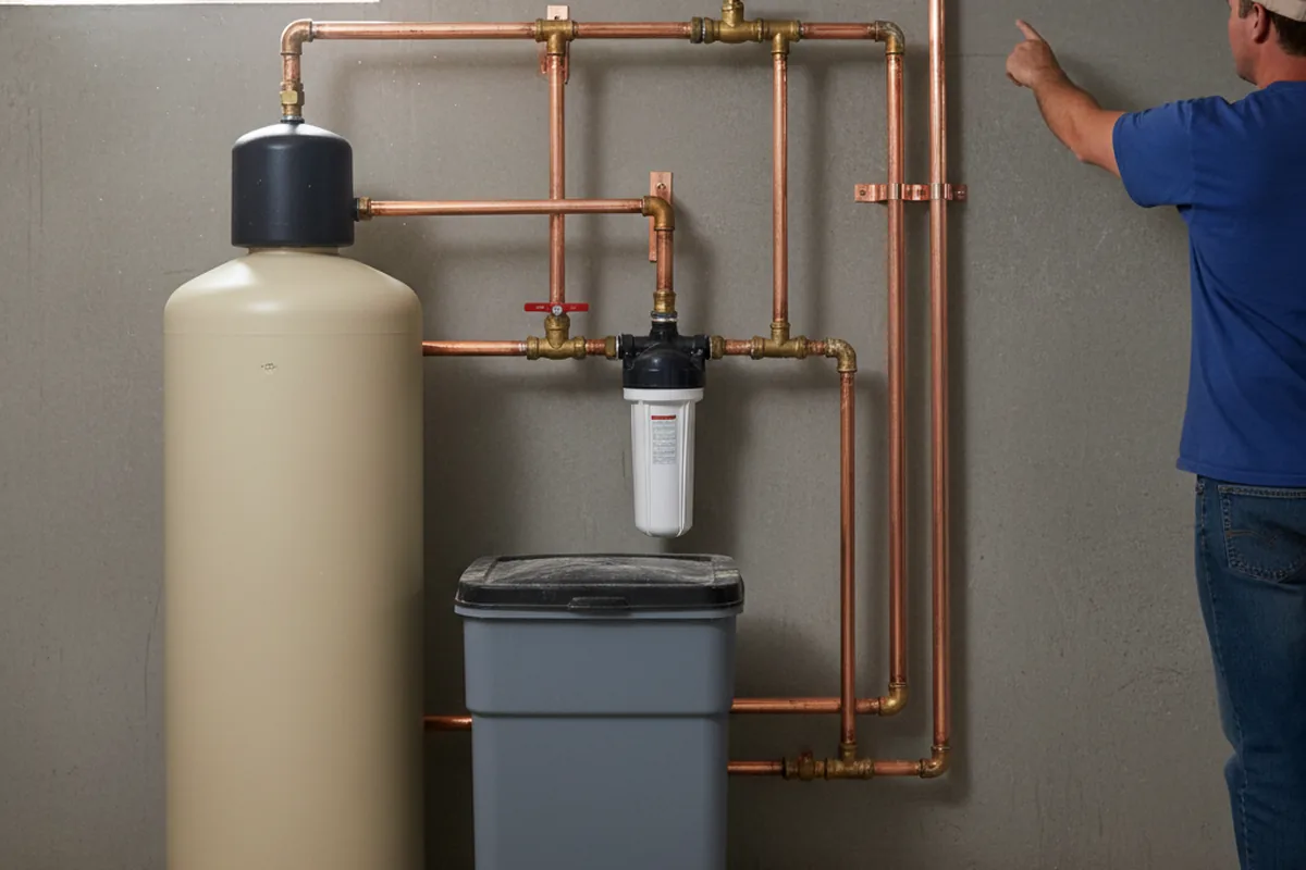 Whole-house water treatment system installed in La Quinta